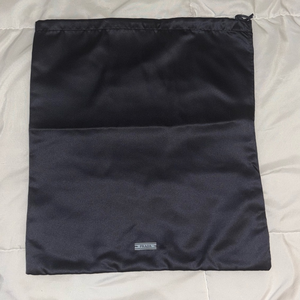 Black Satin Dust Bag